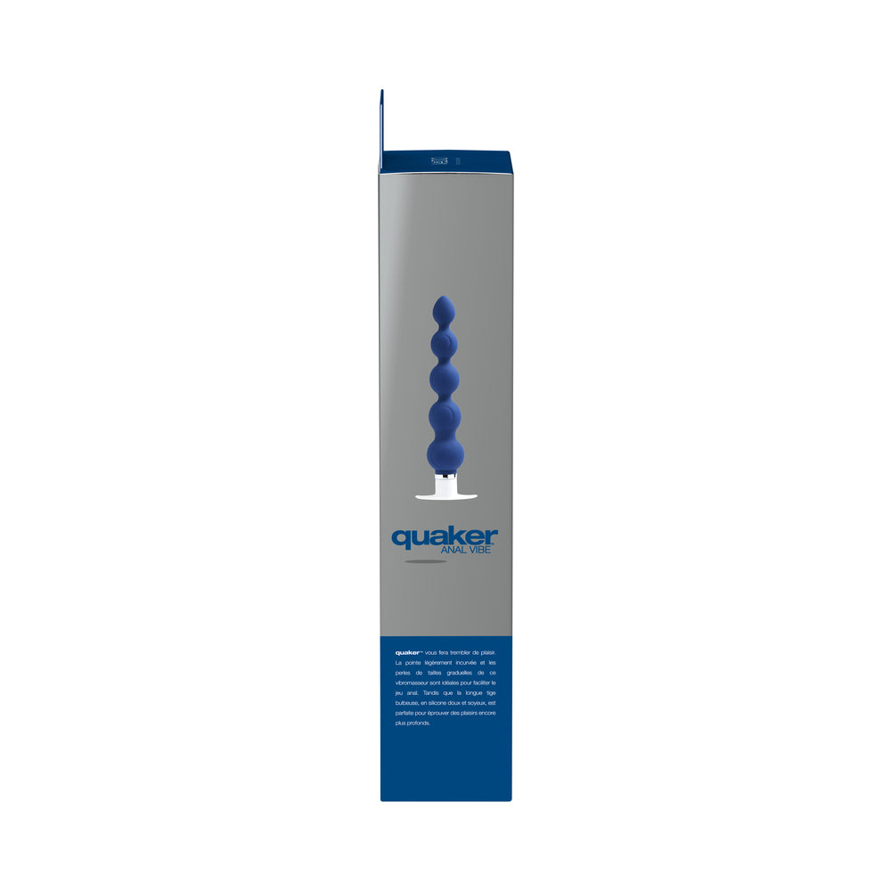 VeDO Quaker Anal Vibe - Midnight Madness - Anal Vibrator - Blue