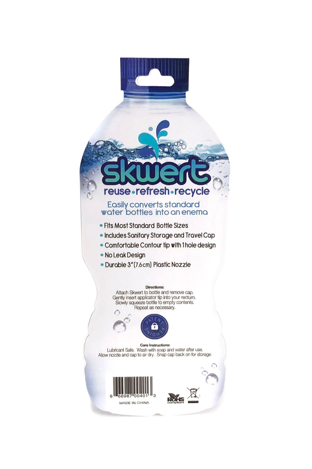 Boneyard Skwert Enema Conversion Kit – Blue