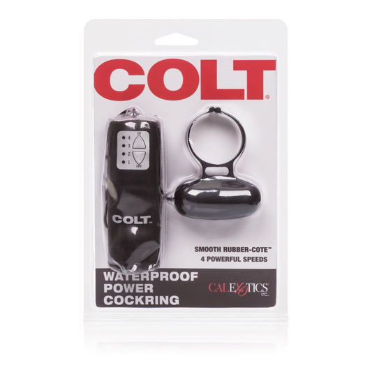 CalExotics Colt Wp Power Cockring – Multi-Speed Vibrating Ring – Black