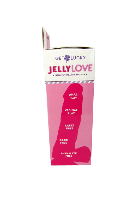 Get Lucky 7 Inch Jelly Love - Pink