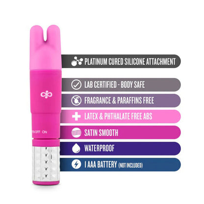 Blush Rose Revitalize Massage Kit - Multi-Function Vibrator - Pink