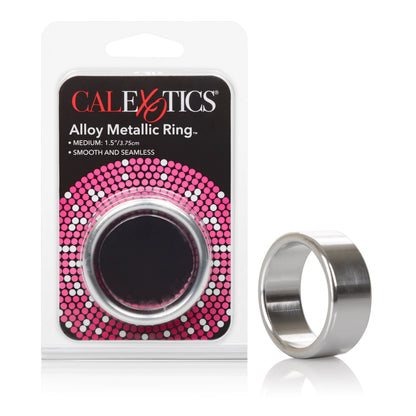 CalExotics Alloy Metallic Ring - Medium - Silver