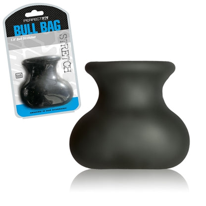 Perfect Fit Bull Bag XL Ball Stretcher - Black - 1.5-Inch Stretch