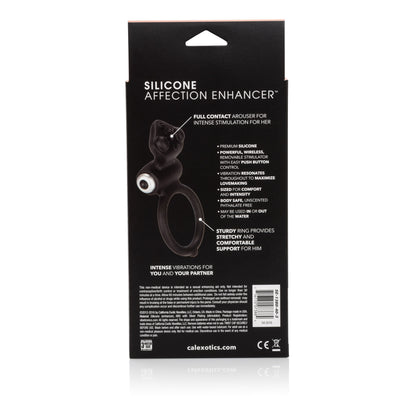 CalExotics Body and Soul Affection Couples Enhancer with Vibration – Black
