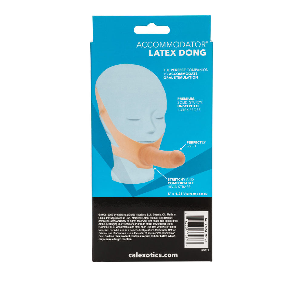 CalExotics The Original Accommodator Latex Dong – Ivory
