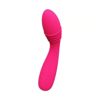 VeDO Ohni Rechargeable G-Spot Thrusting Vibe – Pink