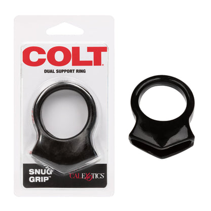 CalExotics Colt Snug Grip Enhancer Ring with Scrotum Support - Black