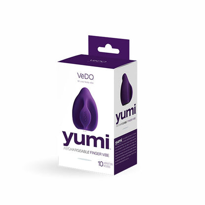 VeDO Yumi Rechargeable Finger Vibe – Deep Purple – Waterproof, Multi-Function