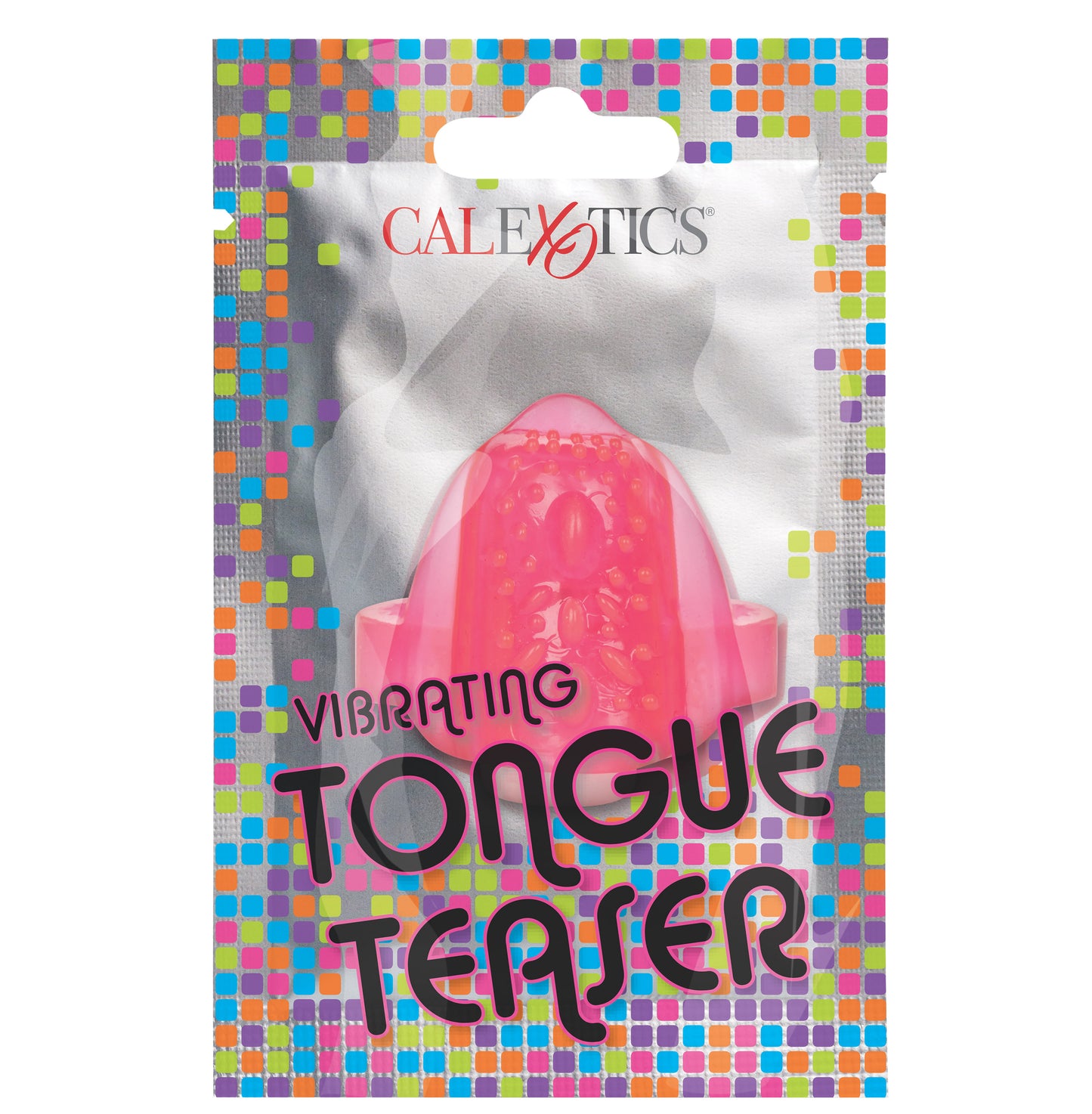 CalExotics Foil Pack Vibrating Tongue Teaser – Pink