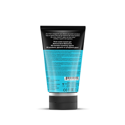 Aqua Jelle Plus Anal Lubricant with Relaxants 4 Oz – Glycerin-Free, Thick Water-Based Gel
