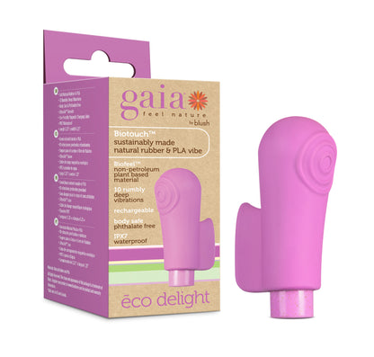 Gaia Eco Delight - Vibrating Vibe with 10 Modes - Purple