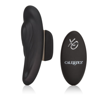 CalExotics Lock-N-Play Remote Panty Teaser – Black – Wireless Multi-Function Stimulator