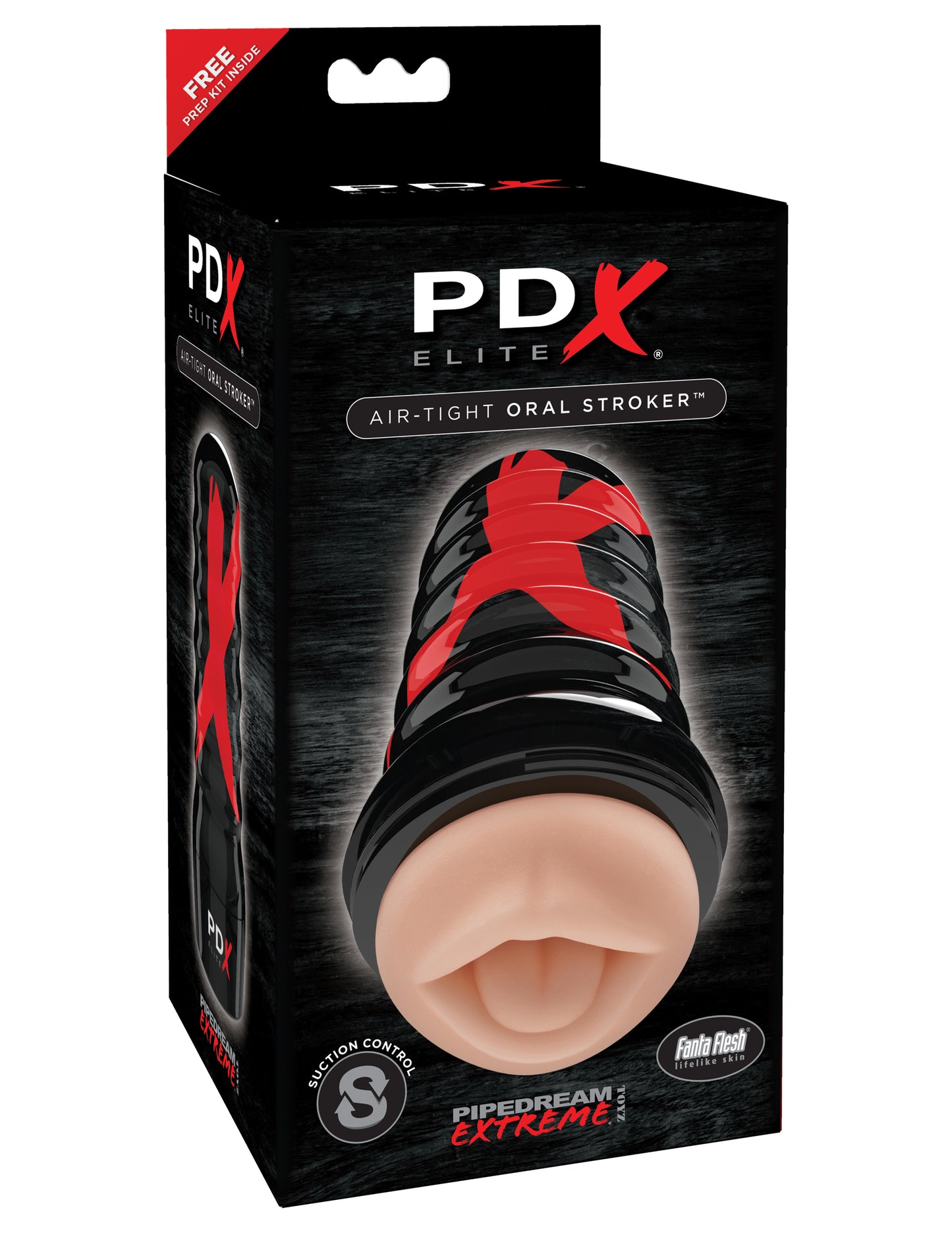 Pipedream PDX Elite Air Tight Oral Stroker – Beige