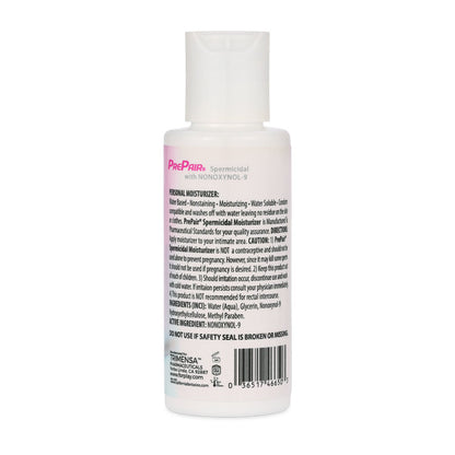 PrePair Spermicidal Water Based Personal Moisturizer – 2.4oz
