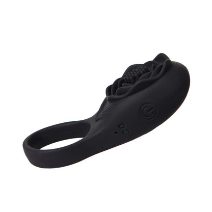Camtoyz Doku Vibrating Ring for Penis Enhancement – Black