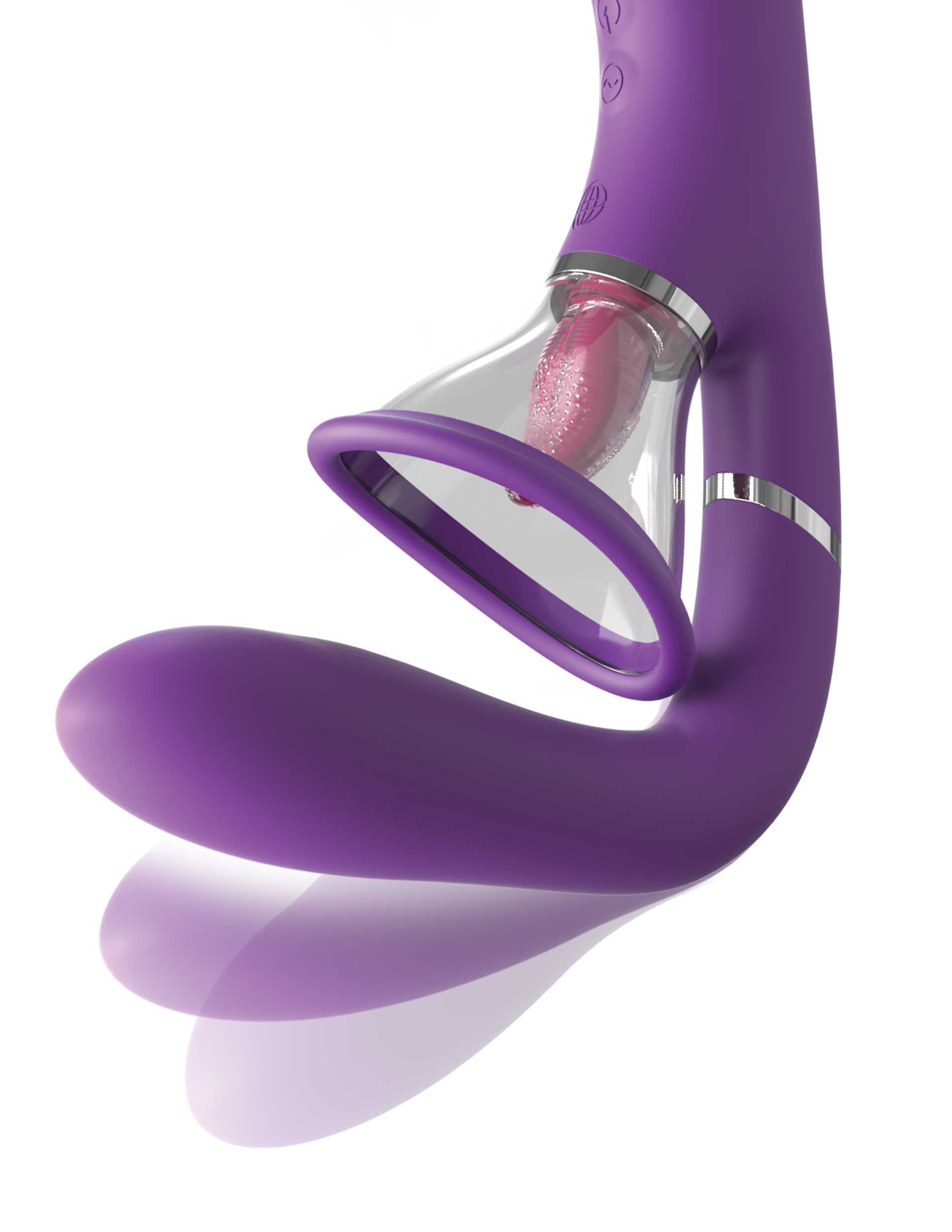 Pipedream Fantasy for Her Ultimate Pleasure Pro - Multi-Function Rechargeable G-Spot Vibrator - Purple
