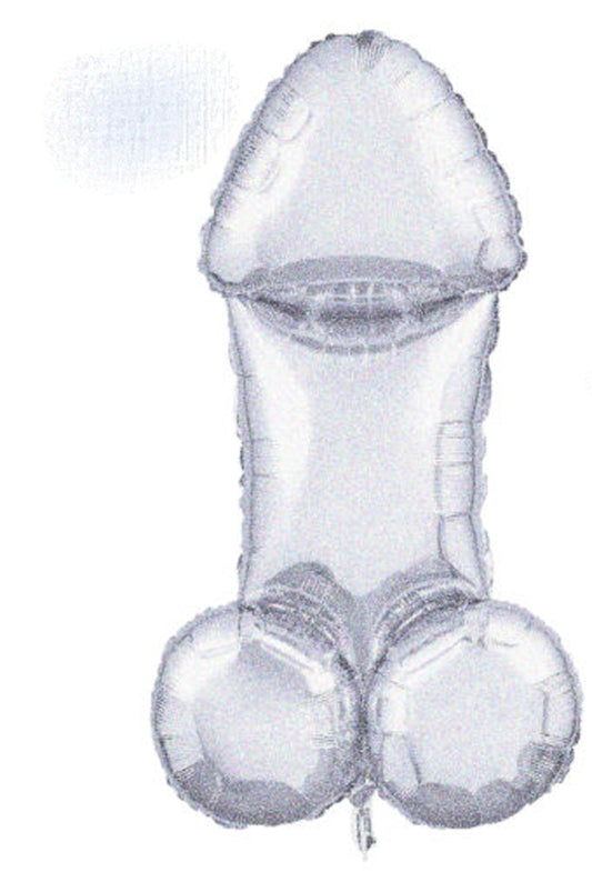 Little Genie Glitterati Disco Penis Balloon – 3 Foot Mylar Decoration