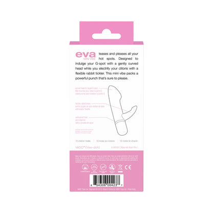 VeDO Eva Mini Vibe – G Spot and Clitoral Stimulator – Pink
