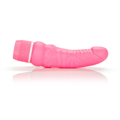 CalExotics Spellbound Curved Jack – Multi-Speed Vibrator – Pink