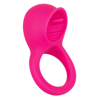 CalExotics Silicone Rechargeable Teasing Tongue Enhancer - Pink