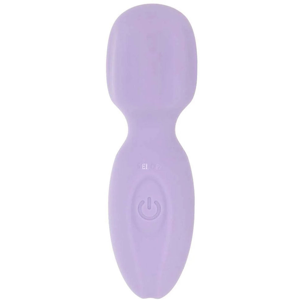 Evolved Novelties Lil Wand Vibrator – Purple – Waterproof, Multi-Speed