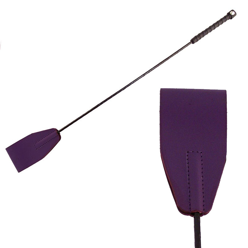Rouge Riding Crop Leather Whip – Purple