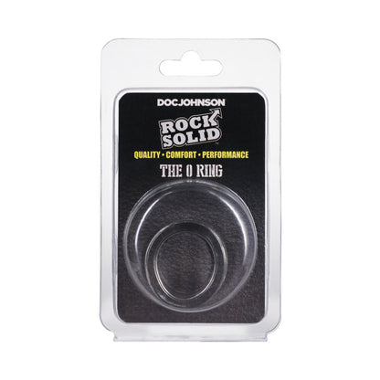 Rock Solid Clear O Ring - Stretchy Cock Ring