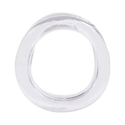 Rock Solid Clear O Ring - Stretchy Cock Ring