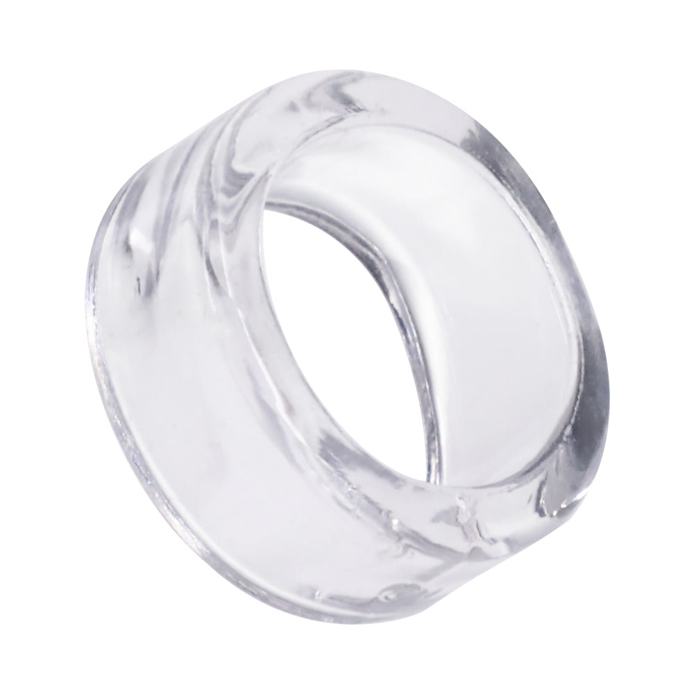 Rock Solid Clear O Ring - Stretchy Cock Ring
