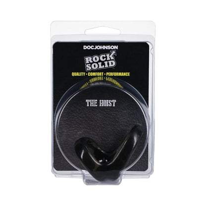 Rock Solid The Hoist Smoke – Penis and Testicle Support Device – Black