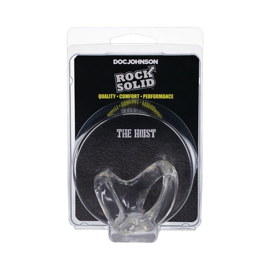 Rock Solid The Hoist Clear - Penis and Testicle Support Device