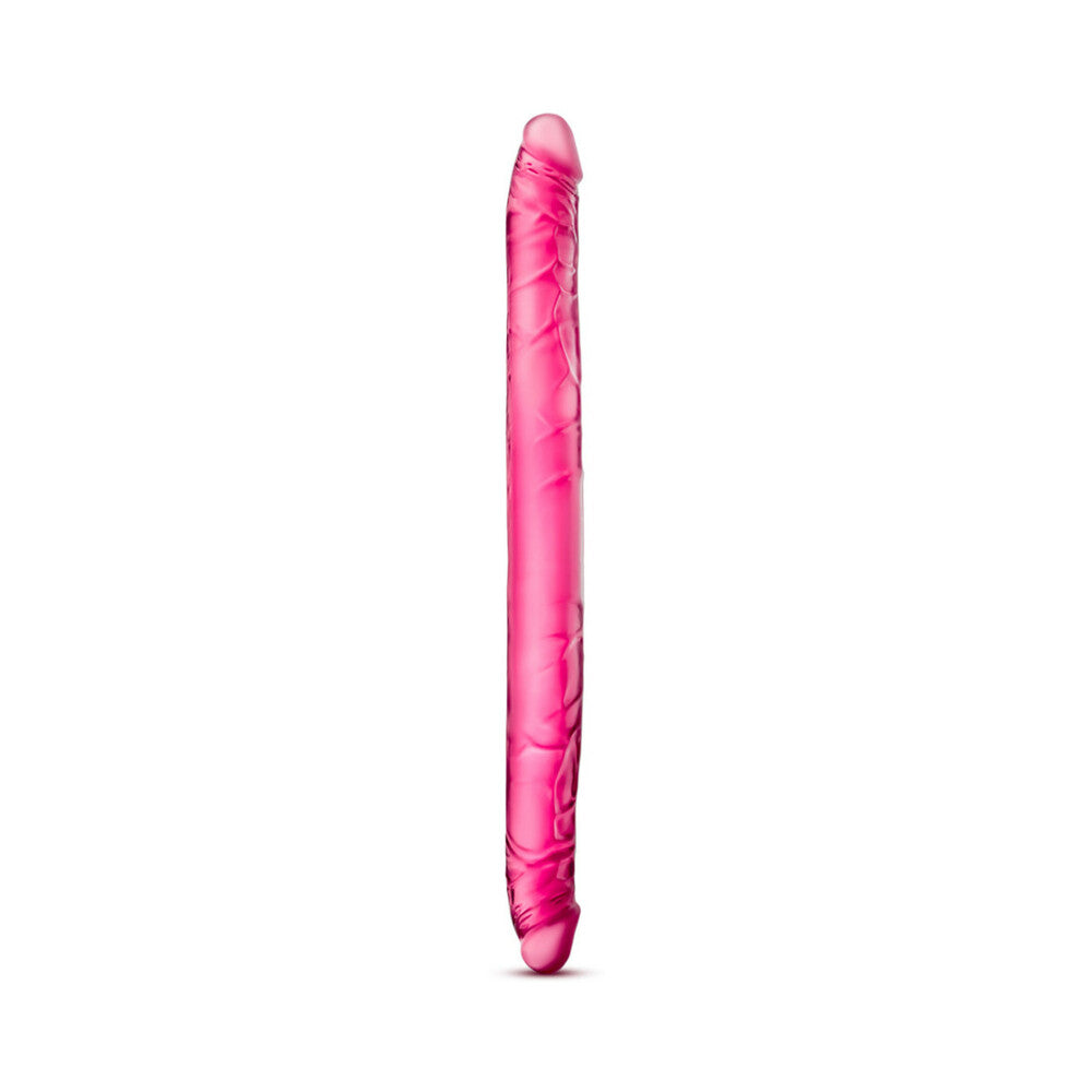 Blush B Yours 16 Inch Double Dildo – Realistic Pink