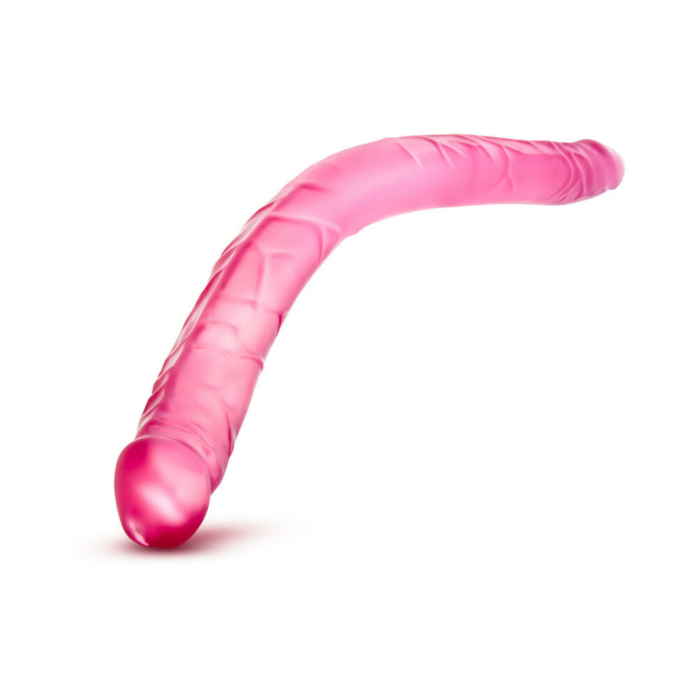 Blush B Yours 16 Inch Double Dildo – Realistic Pink