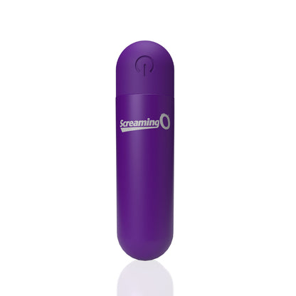 Screaming O Soft Touch Rechargeable Bullet – Purple