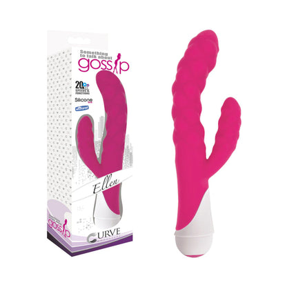 Curve Toys Gossip Ellen Dual Stimulation Vibrator – Magenta