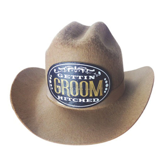 Little Genie Groom Cowboy Hat – Tan