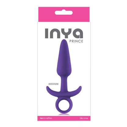 INYA Prince Medium Anal Plug – Purple, Silicone