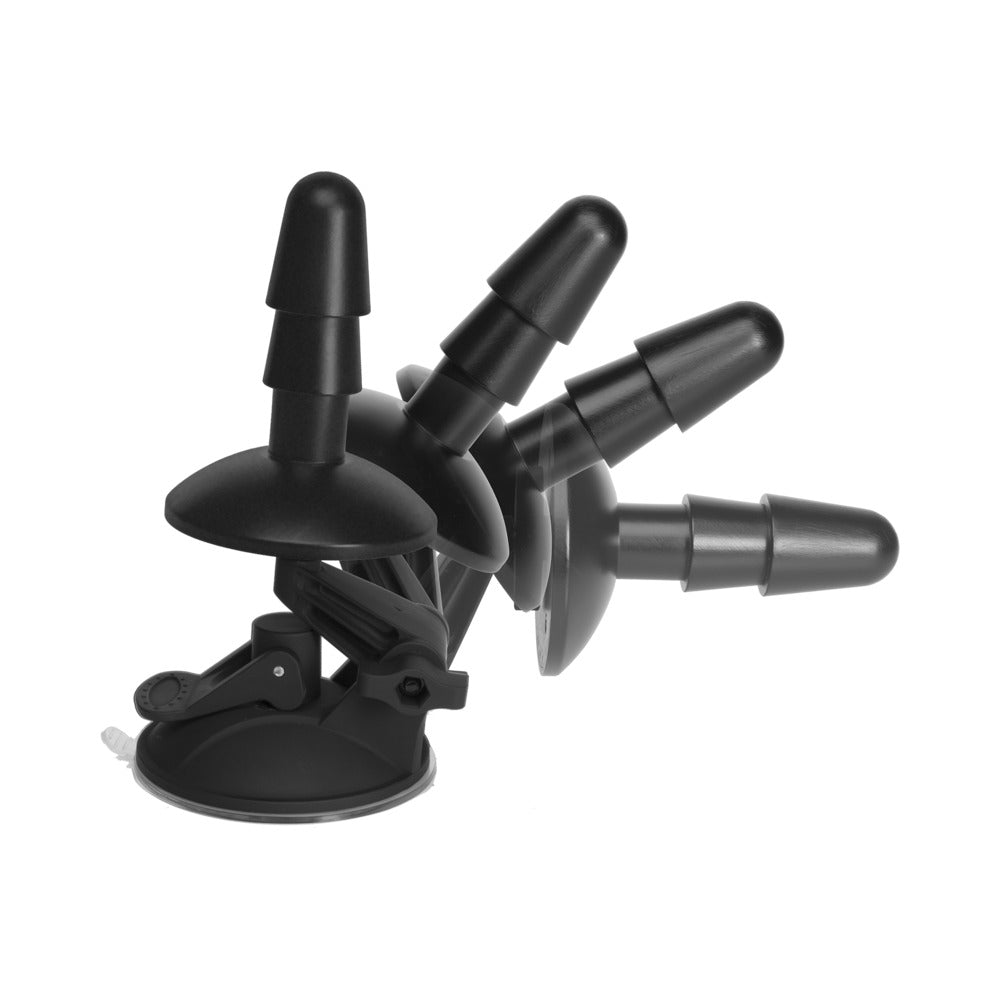 Doc Johnson Vac-U-Lock Deluxe Suction Cup Plug Accessory – Black