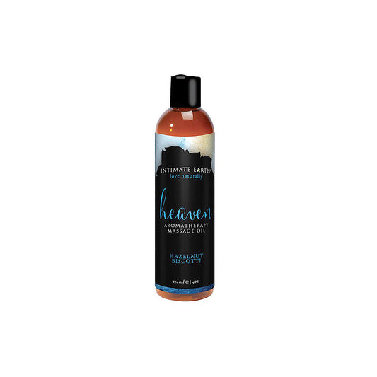 Intimate Earth Heaven Hazelnut Biscotti Massage Oil – 4 oz