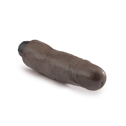 Dr. Skin Vibe 14 Realistic Vibrating Dildo – Brown