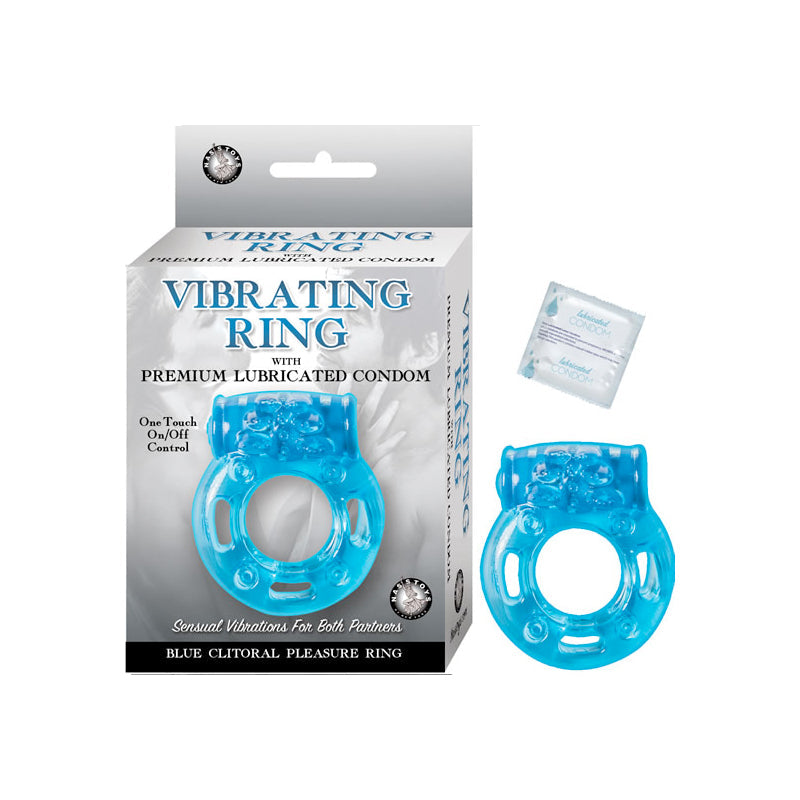 Nasstoys Vibrating Clitoral Pleasure Ring – Blue
