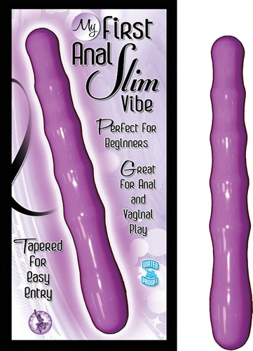 Nasstoys My First Anal Slim Vibe – Purple, Waterproof Slim Vibrator