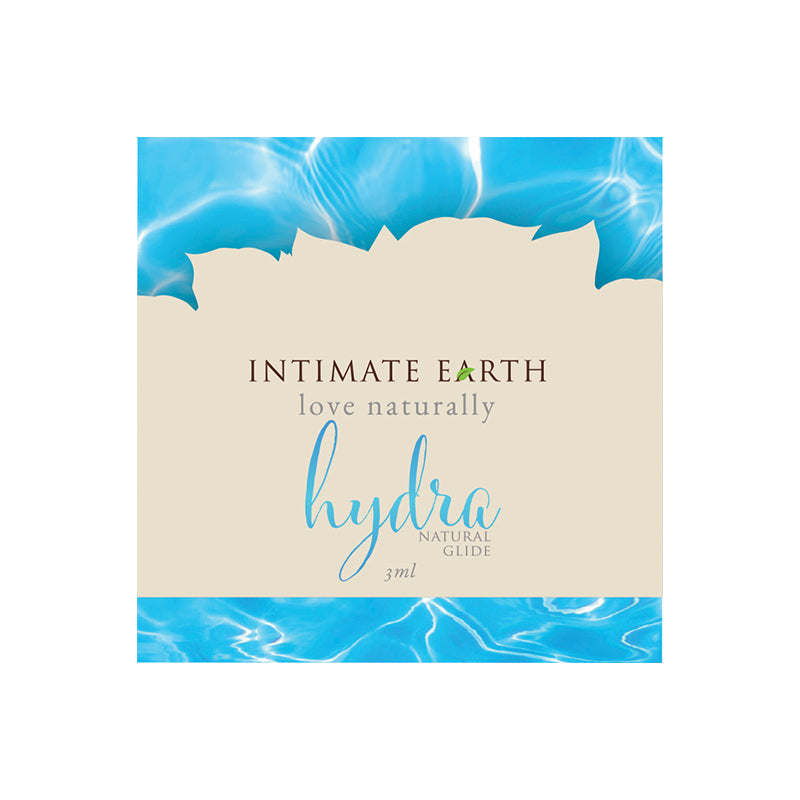 Intimate Earth Hydra Natural Glide – Water-Based Lubricant – Clear – 3 ml