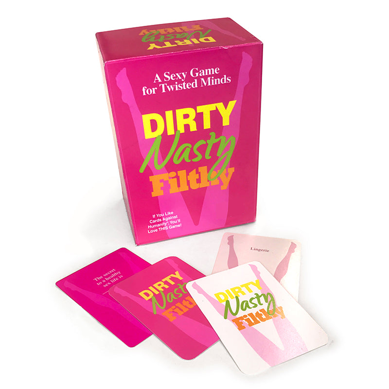 Little Genie Dirty Nasty Filthy Card Game – Multi-Color