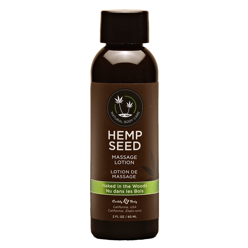 Earthly Body Naked in the Woods Massage Lotion – 2 oz – Multi-Color