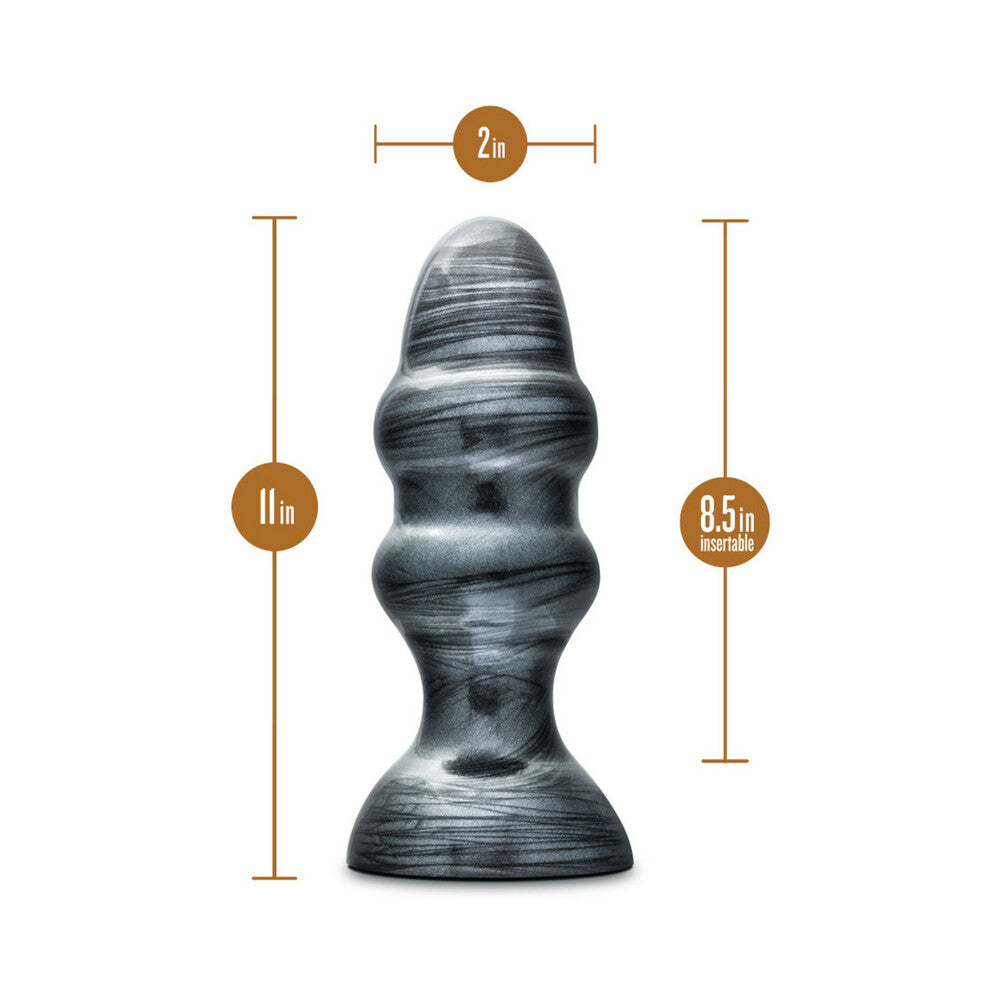 Jet Stealth 6.5 in. Anal Plug – Carbon Metallic Black
