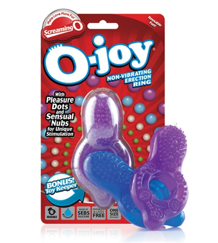 Screaming O O-Joy Clitoral Stimulating Cockring – Multi Color