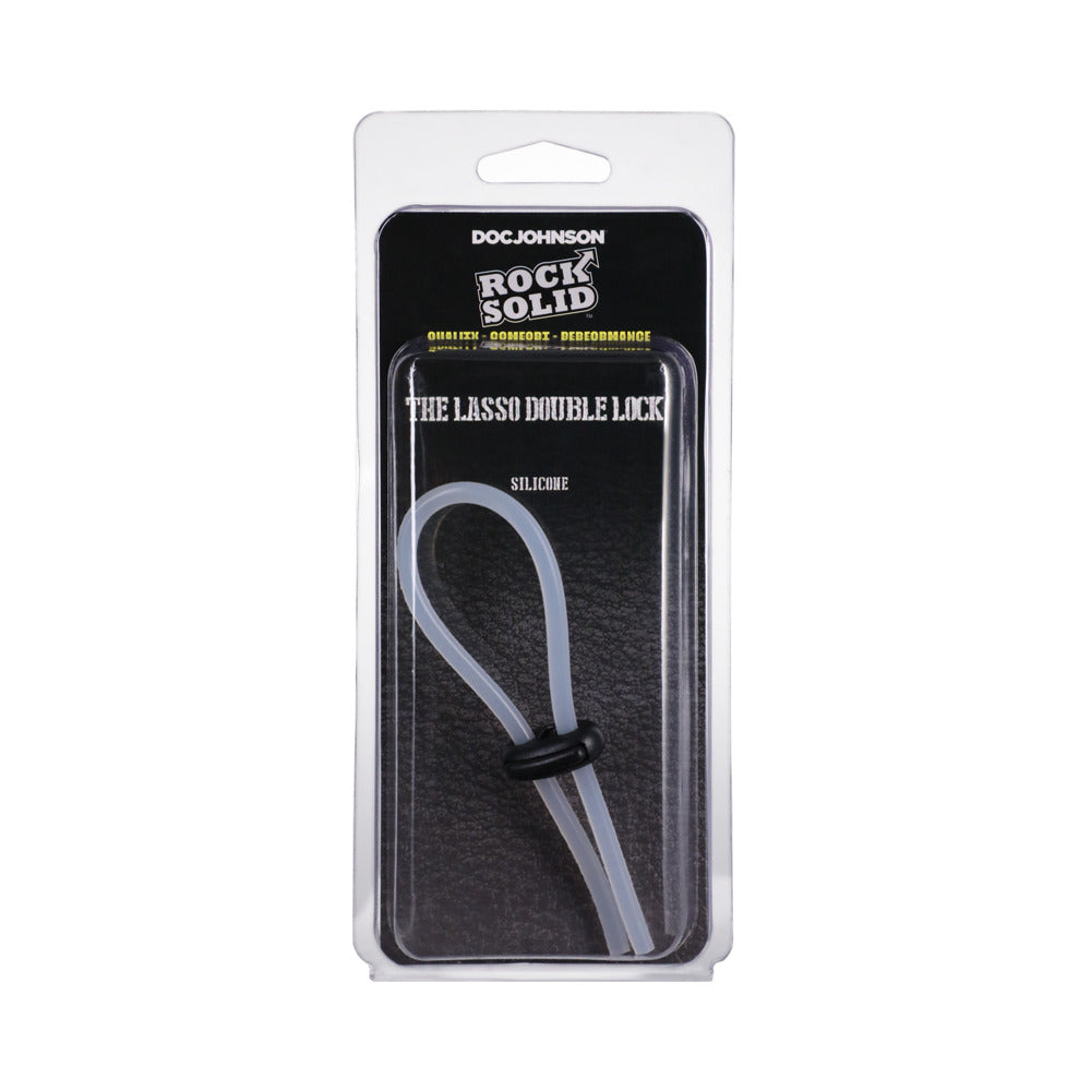 Rock Solid Lasso/Bolo Double Lock Adjustable Erection Cord – Clear