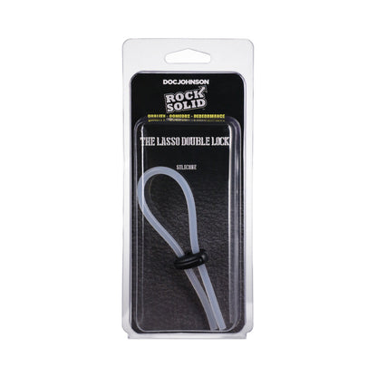 Rock Solid Lasso/Bolo Double Lock Adjustable Erection Cord – Clear