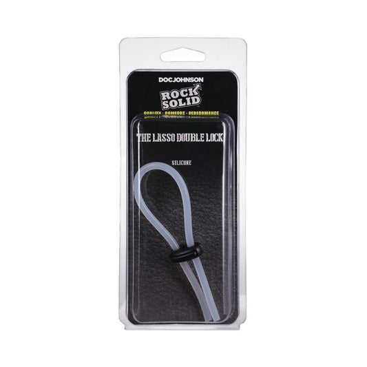 Rock Solid Lasso/Bolo Double Lock Adjustable Erection Cord – Clear
